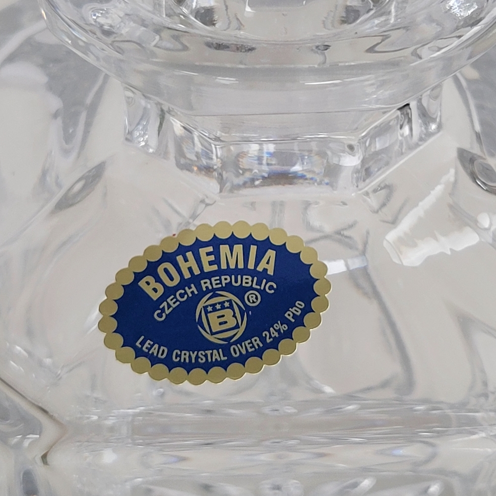 NWT Bohemian Crystal Decanter for Whisky Rum Brandy - Picture 8 of 11